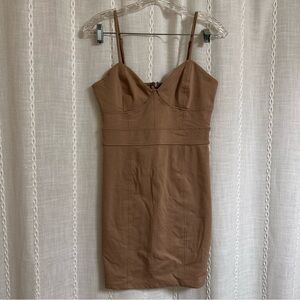 Forever21 - medium tan bodycon dress